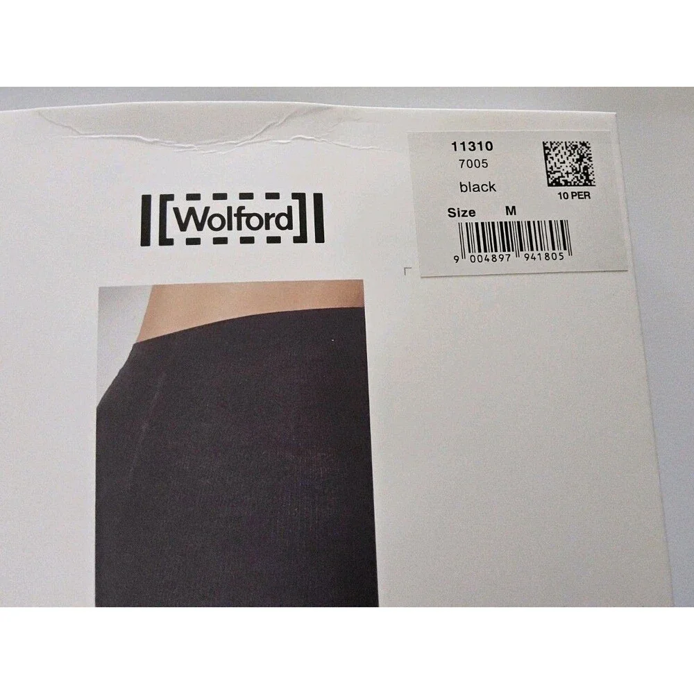 Wolford Women's Merino Virgin Wool 200 Den Tights Black Size M